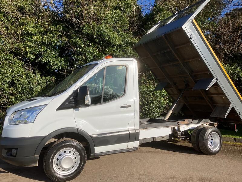 View FORD TRANSIT TIPPER 2.2 TDCi 350 L2 STEEL TIPPER