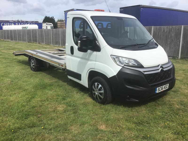 View CITROEN RELAY 2.2 Litre HDi 130 PS (chain driven) Euro 5 35 Fitted With AMS Car Transporter Body 