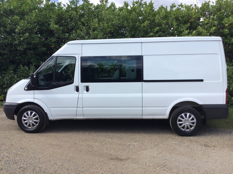 View FORD TRANSIT 350 2.2 TDCI 125 PS DOUBLE CAB CREW VAN