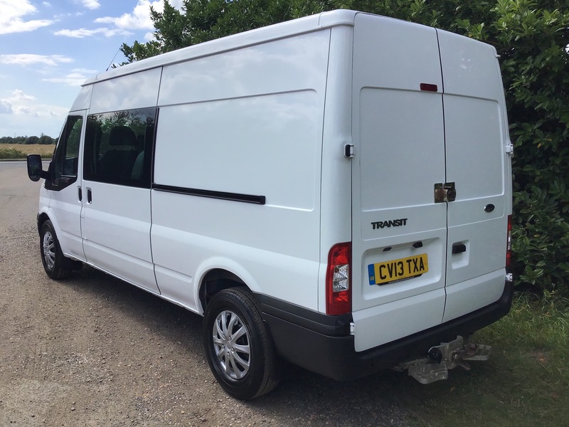 View FORD TRANSIT 350 2.2 TDCI 125 PS DOUBLE CAB CREW VAN