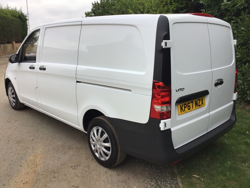 View MERCEDES-BENZ VITO VITO 111 CDI EURO 6 ULEZ COMPLIANT, LONG WHEEL BASE.