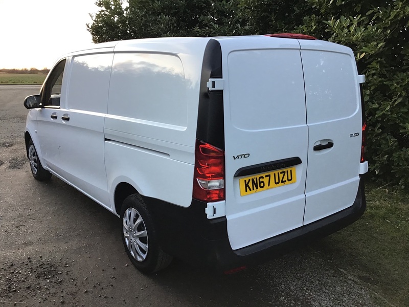 View MERCEDES-BENZ VITO 111 CDI LONG WHEEL BASE EURO6 ULEZ COMPLIANT 60,000 MILES