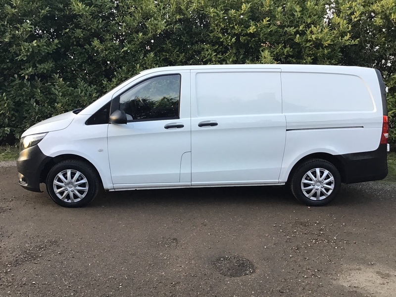 View MERCEDES-BENZ VITO 111 CDI LONG WHEEL BASE EURO6 ULEZ COMPLIANT 60,000 MILES