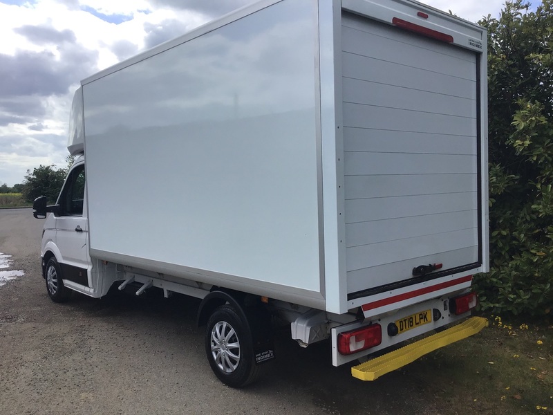 View VOLKSWAGEN CRAFTER 2.0 TDI 140PS CR35 STARTLINE LONG WHEELBASE FWD LUTON VAN, EURO6 ULEZ COMPLIANT, 1 OWNER