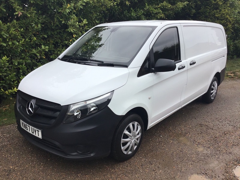 View MERCEDES-BENZ VITO 111 CDI 114BHP EURO6 LONG WHEEL BASE, TWIN SIDE LOAD DOOR, ULEZ COMPLIANT