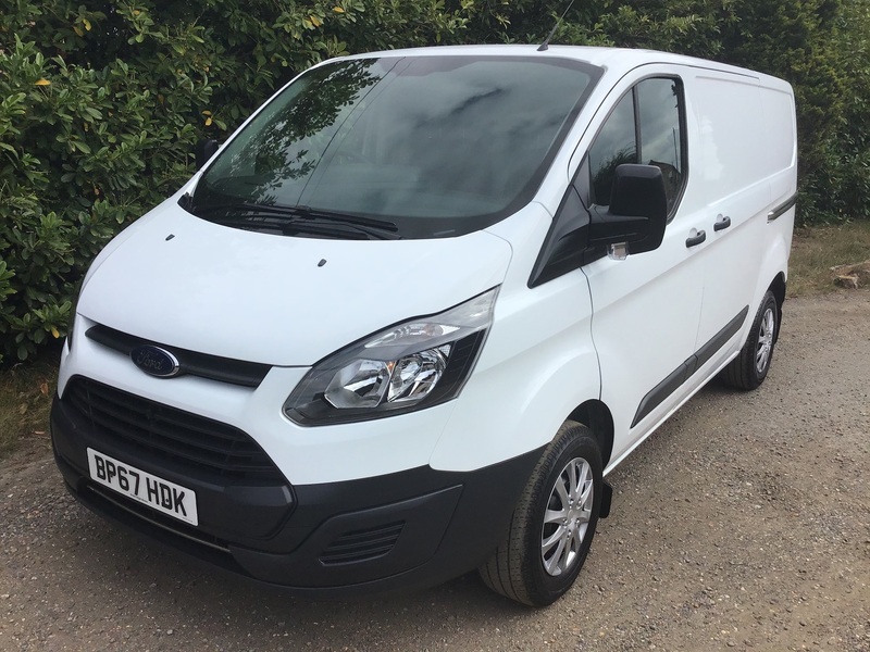 View FORD TRANSIT CUSTOM 2.0 TDCI 290 105PS L1 H1 EURO 6 VAN, 51,000 MILES, ULEZ COMPLIANT