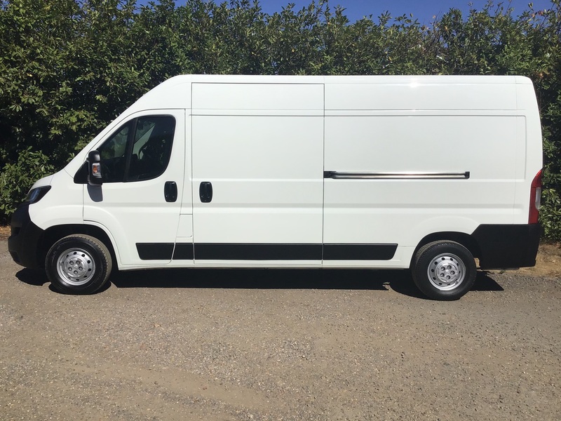 View PEUGEOT BOXER 2.0 HDI BLUE 130PS 335 LONG WHEEL BASE HIGH ROOF VAN, EURO 6 ULEZ COMPLIANT, 1 OWNER, 69,000 MILES,
