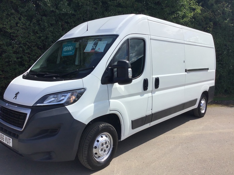 View PEUGEOT BOXER 335 L3 LWB H2 Med Standard Highroof 2.2 Litre HDI